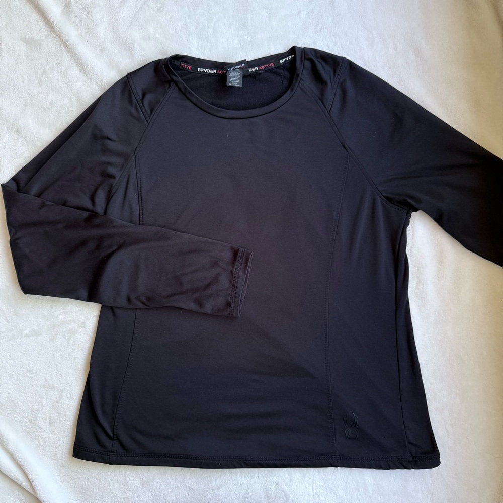Spyder Active Women’s Jet Black Long Sleeve Top
